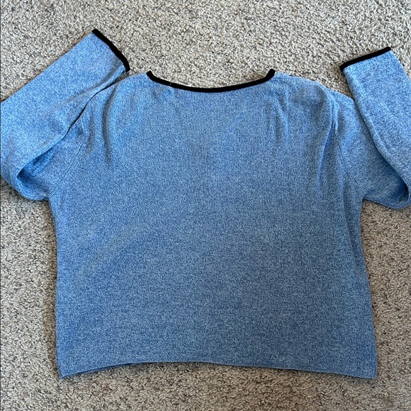 Y2K Vintage 90s Embroidered Velvet Capacity Floral Sweater Cardigan - Picture 9 of 10